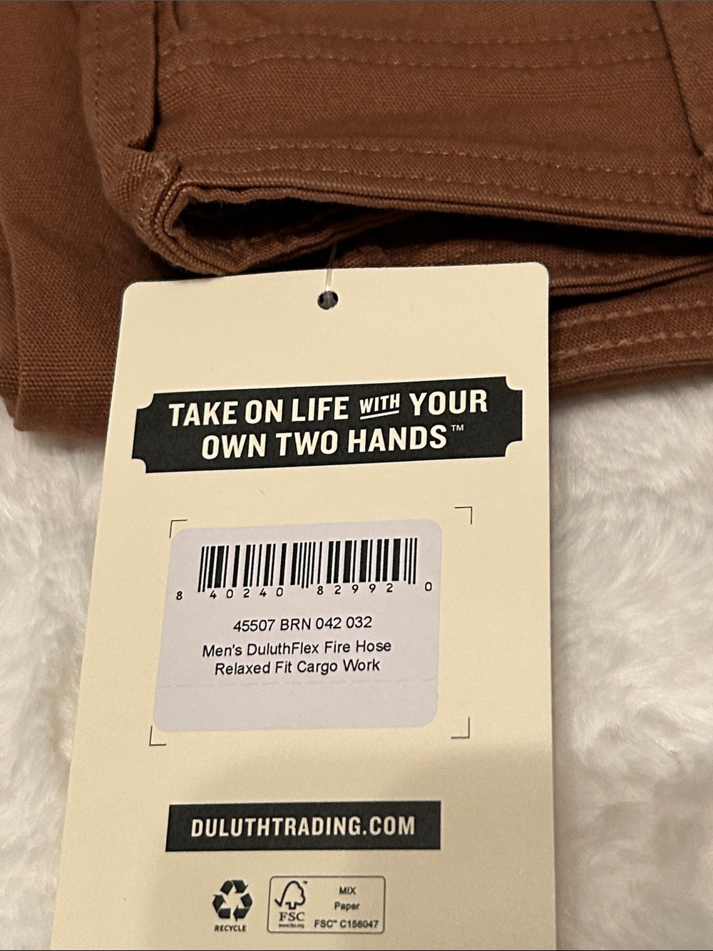 Duluth Trading Co Brown Cargo Pants - Picture 2 of 5
